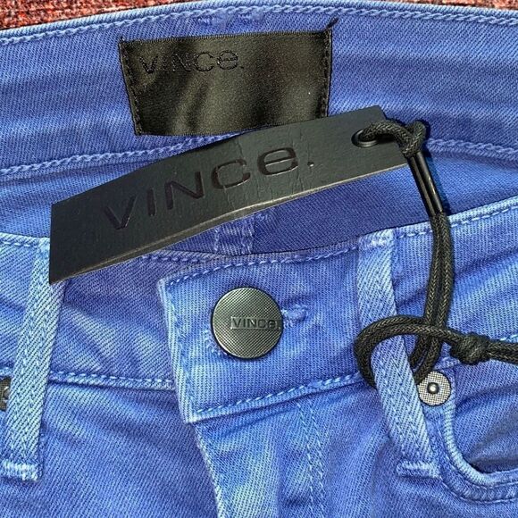 New w tag Vince skinny ankle jeans/pants Sz 27 Pacific Blue - Picture 4 of 7
